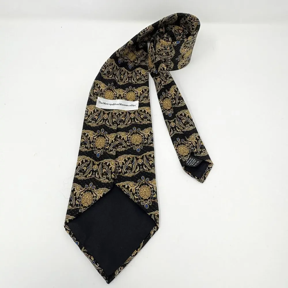 Vintage The Metropolitan Museum Of Art 1990s Silk Tie 56